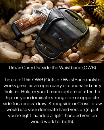left right handed holster tuarus mpshieldholster comfort lite secure durable fit adjustable holster