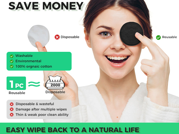 reusable makeup remover pads