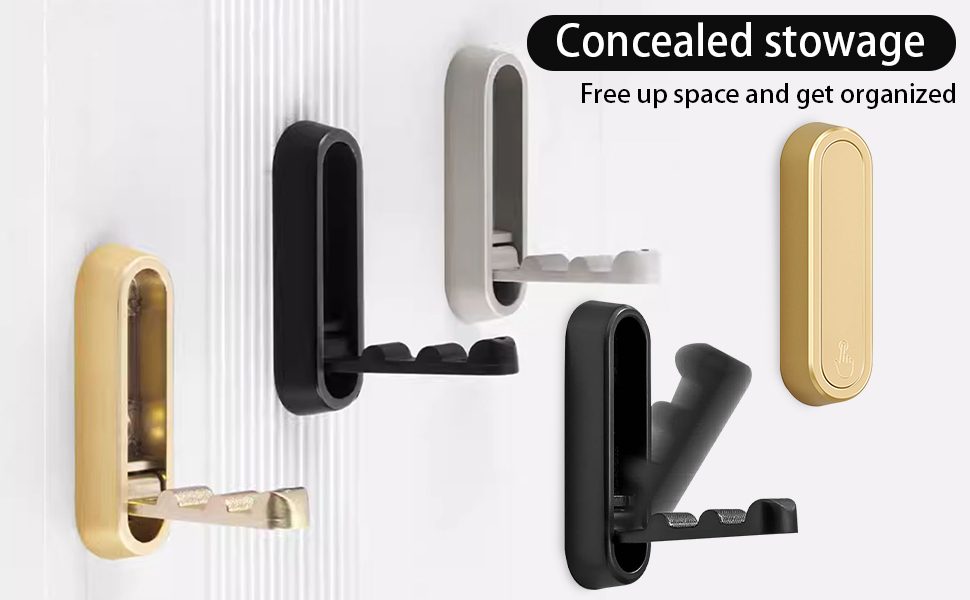 Hooks for Wall - Black Hooks for Hanging