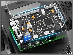 Amazon.com: Robot Car for Raspberry Pi 5 ROS2 Programmable AI Vision ...