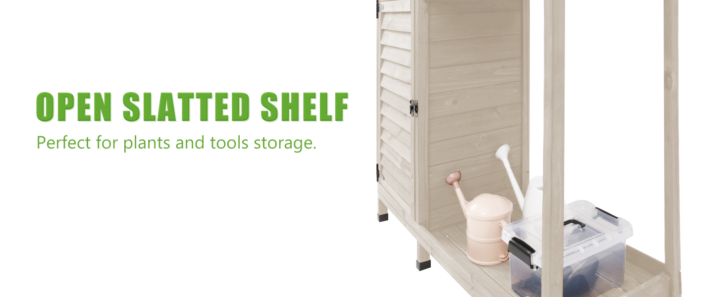 PetsCosset Garden Potting Benche Table Outdoor Wooden Work