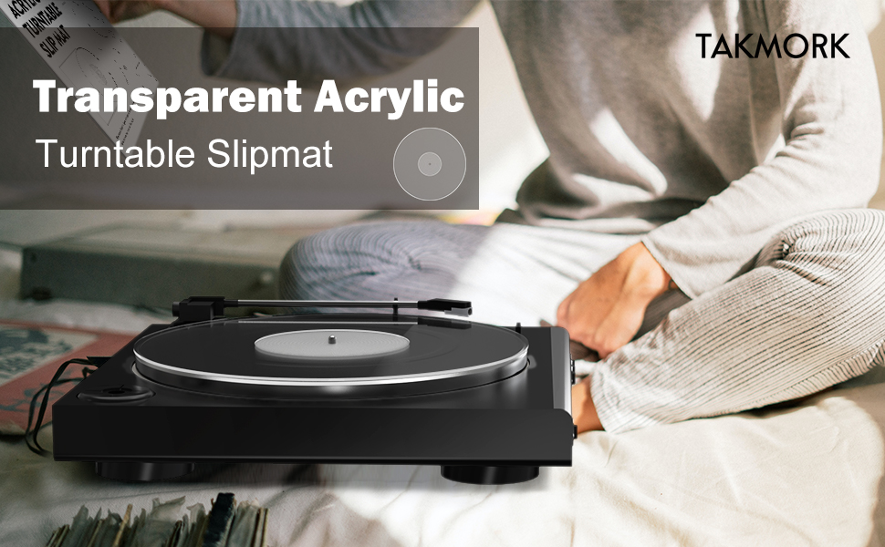 Turntable Mat Record Platter Slipmat Acrylic Record