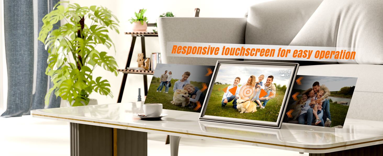 Responsive touch screen