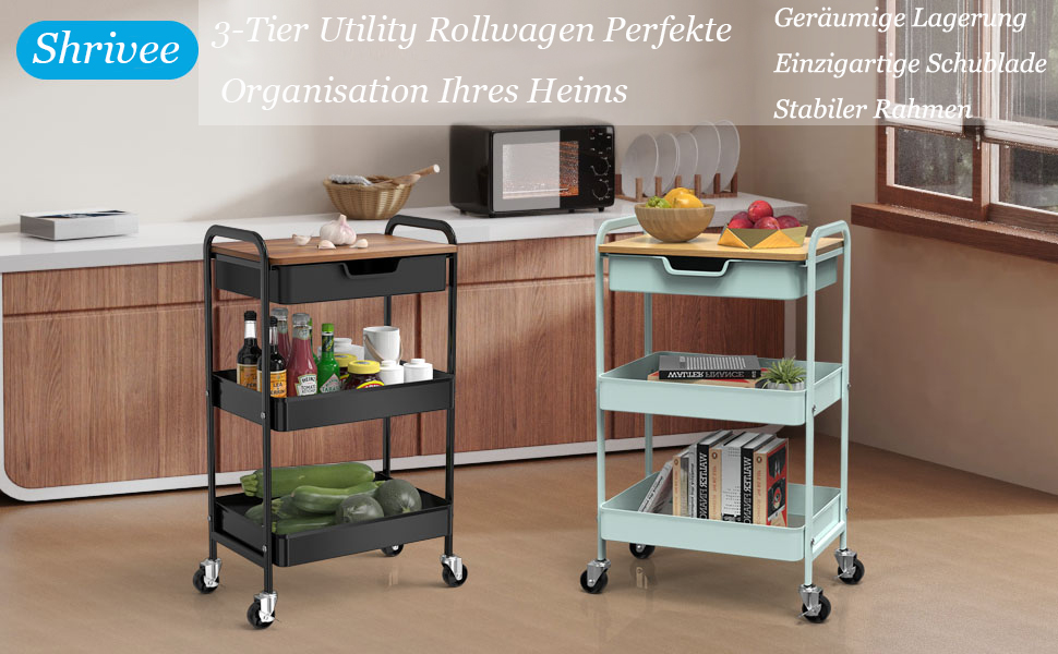 rollwagen mit schubladen