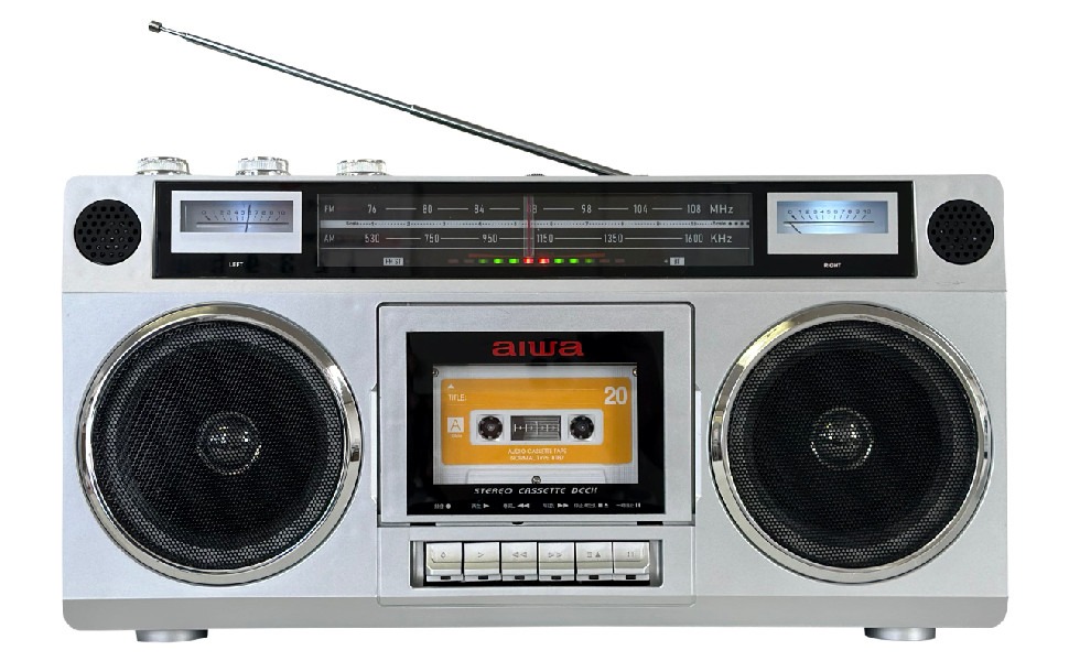 Amazon.co.jp: アイワ ラジカセ シルバー audio -G RCP1 GAA4