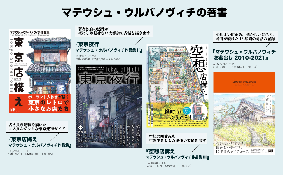 空想書店 空想店構え POSTCARD BOOK〈『東京店構え』『東京夜行』の著者が