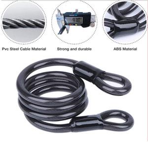 Cables, chain locks, bicycle cable locks, security cables, bicycle cable locks,