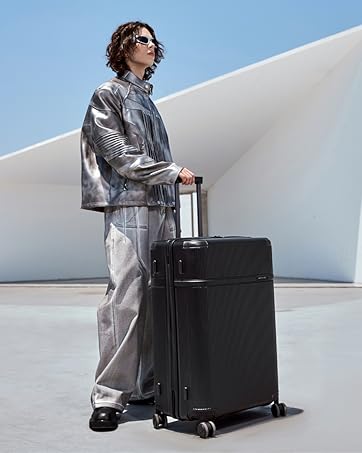 Arctic Hunter Backpack for Men Women 21L Stylish 15.6" Laptop Bag One-Day-Use Capacity Casual Laptop Backpack Multi-pockets Water-resistant Lightweight Padded Backpack for Office College,Black 33 Trolley Bag