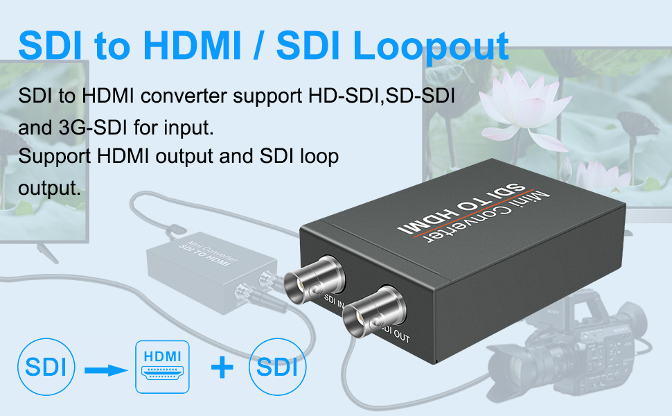 SDI to HDMI 3G 14個 Amazon | BlackmagicDesign Micro Converter HDMI to SDI 3G