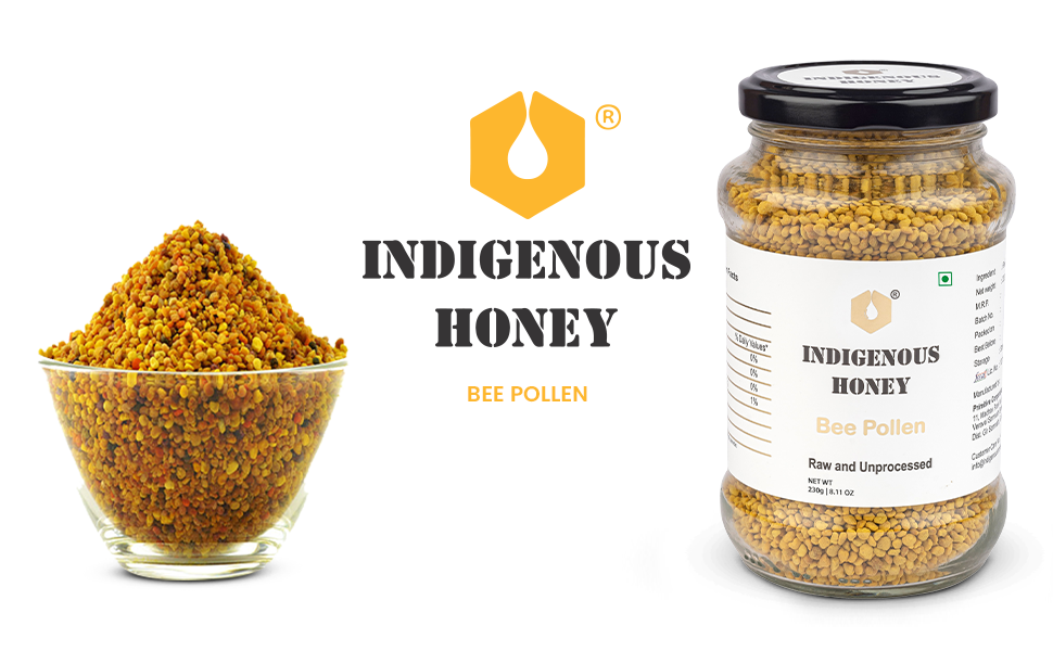 Buy INDIGENOUS HONEY Bee pollen Pure Natural Organic Bee Pollen sourced