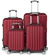 LEADZM Reisekoffer Set 3 Teilig + 4 Rollen + Zahlenschloss | Silbergrau für Business Reisen (Style 1)  
LEADZM ABS Reise Dcf97706 60e1 4812 B926 7da7d0290bb9. AC SR166,182