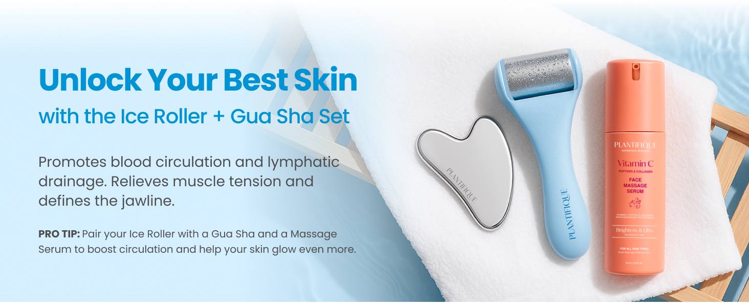 ice roller and gua sha sets