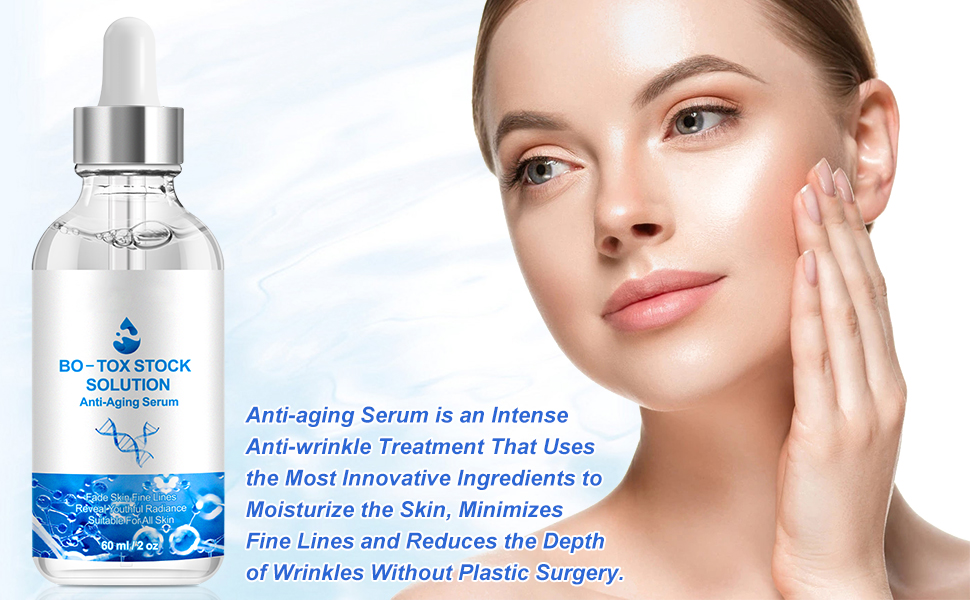 botox stock solution anti-aging serum botox serum botox in a bottle instant face tightening