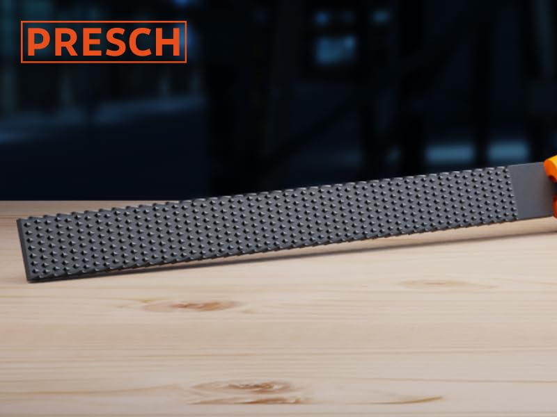 Presch Wood Rasp Half Round 200mm High Quality rasp for Shaping Holes