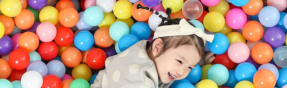 This is not only ball pit, but also a kiddie pool.