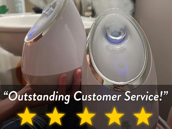 professional facial steamer for face deep cleaning