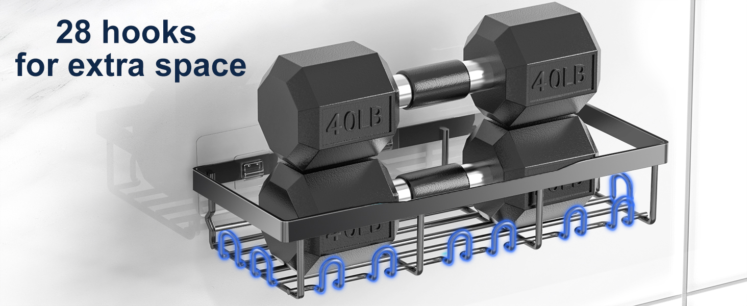 bathroom shower organizer