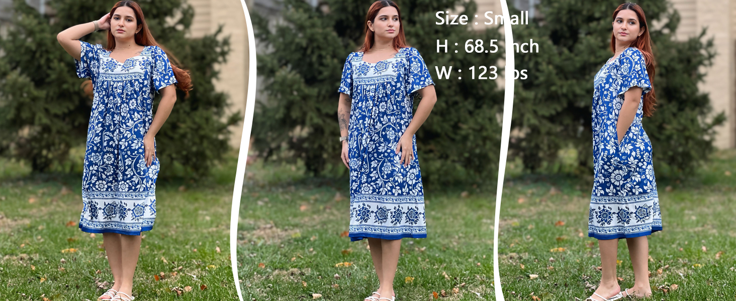 Short Sleeve Nightgown