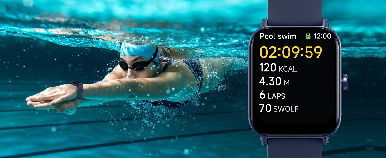 smart watch with alexa built in Fitness tracker sports data waterproof