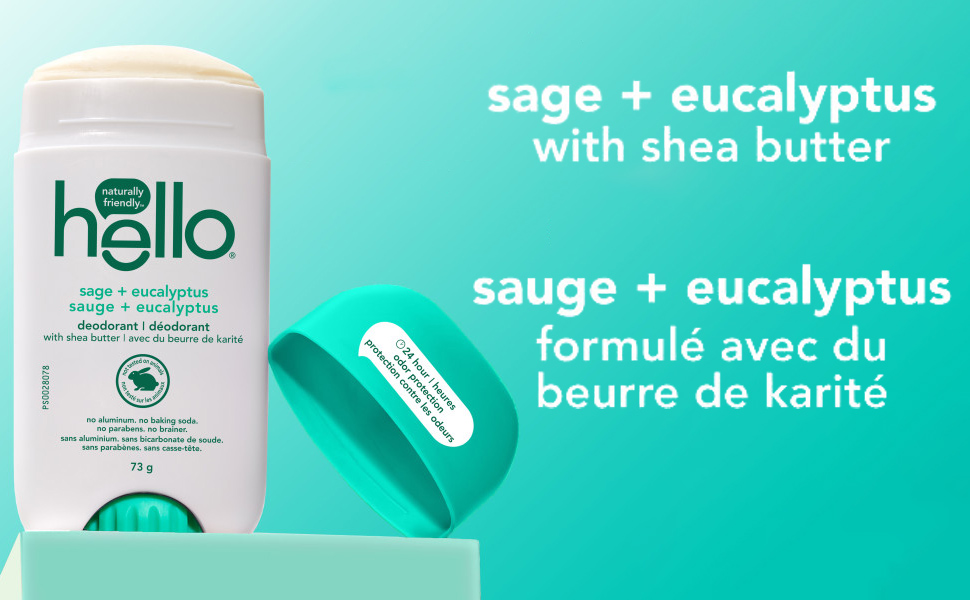 sage and eucalytpus deodorant