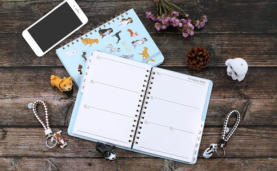 2022-2023 weekly and monthly planner