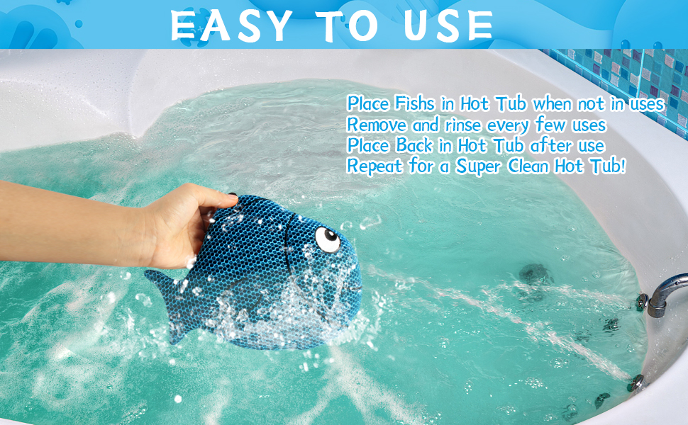 Hot Tub Scum Absorber, Reusable Scum Absorber for Spa Hot