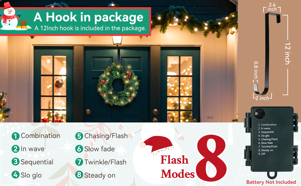 christmas outdoor wreath