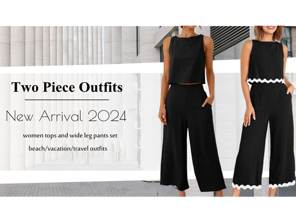 Amazon.com: Linen Sets for Women Two Piece Summer Outfits Amazon.com: Linen Sets for Women Two Piece Summer Outfits