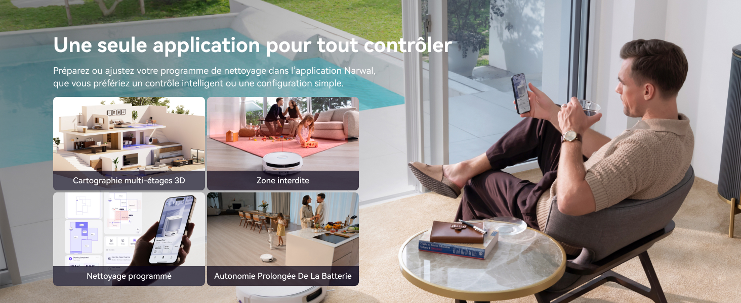 Collection de photographies intérieures de studios de conditionnement physique montrant des équipements d'exercice et des espaces d'entraînement dotés de grandes fenêtres.