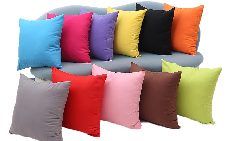 Throw Pillow Case For Sofa Home Decorative Pillowcase Car Cushion Cover