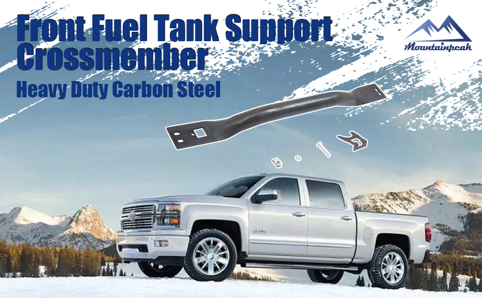 For 1996-2016 Chevy Silverado GMC Sierra Mountainpeak Front Fuel Tank Support Crossmember-1