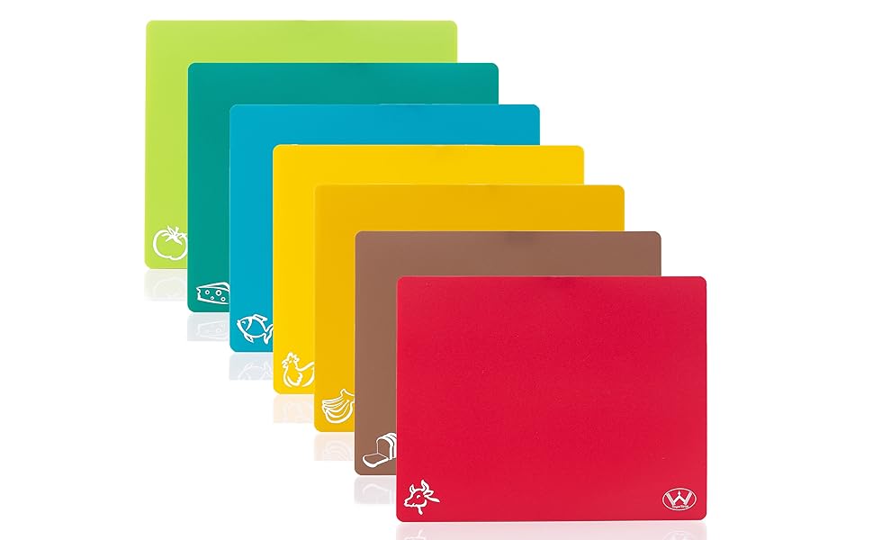 Chopping Board (7 Chopping Board Mats) Amazon.co.uk Home & Kitchen