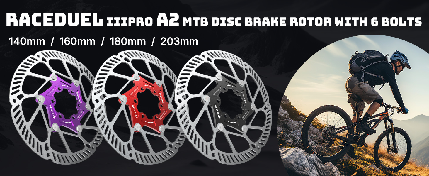 BRAKE ROTOR WITH 6 BOLTS