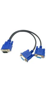 残り2点‼️VGAスプリッターケーブルポジション、モニター用(6フィート) 残り2点‼️VGAスプリッターケーブルポジション、モニター用(6