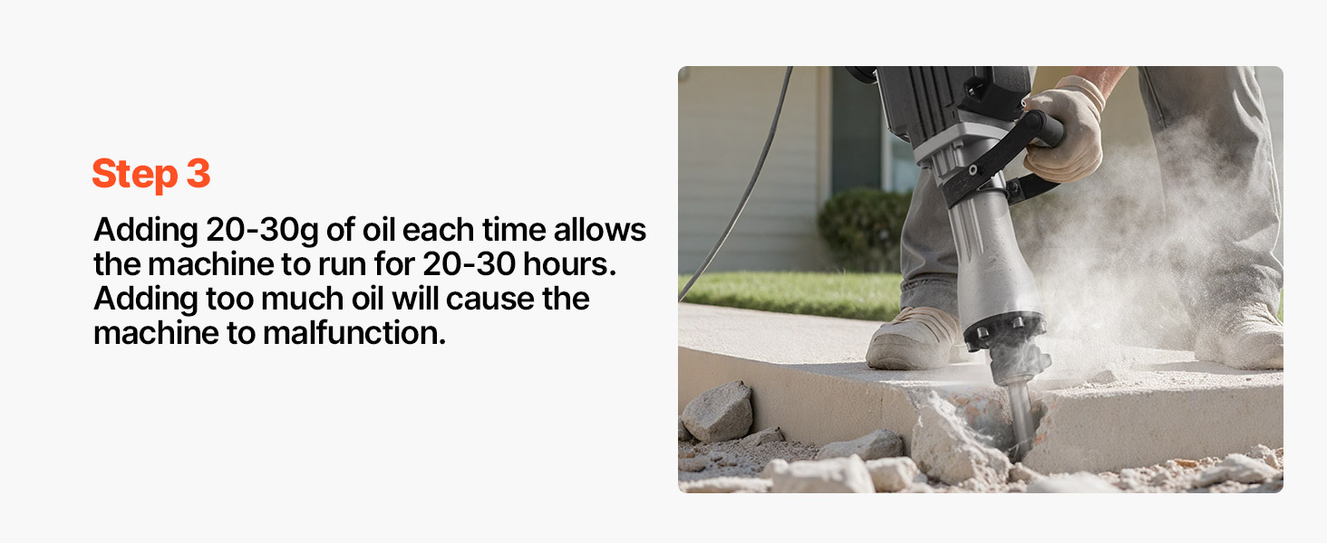 Demolition jack hammer