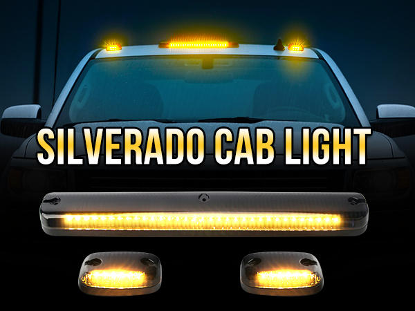 Amazon.com: OPP ULITE Silverado Cab Lights Amber 30 Led