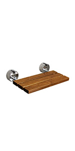 OasisSpace Teak Shower Seat