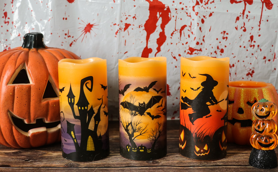 DRomance Flameless Candles Battery Operated with 6 Hour