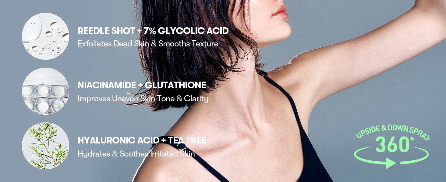 glycolic acid toner the ordinary aha bha medicube exfoliating summer spray mist korean skincare