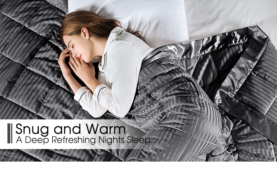 downluxe Weighted Blanket King Size,18lb Blankets for