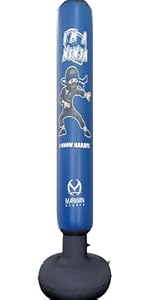 punching bag toys for boys blue