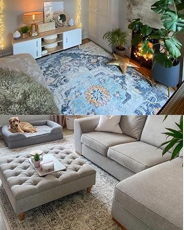 VINTAGE USED LOOK AREA RUGS LARGE LIVING ROOM BEDROOM SOFT