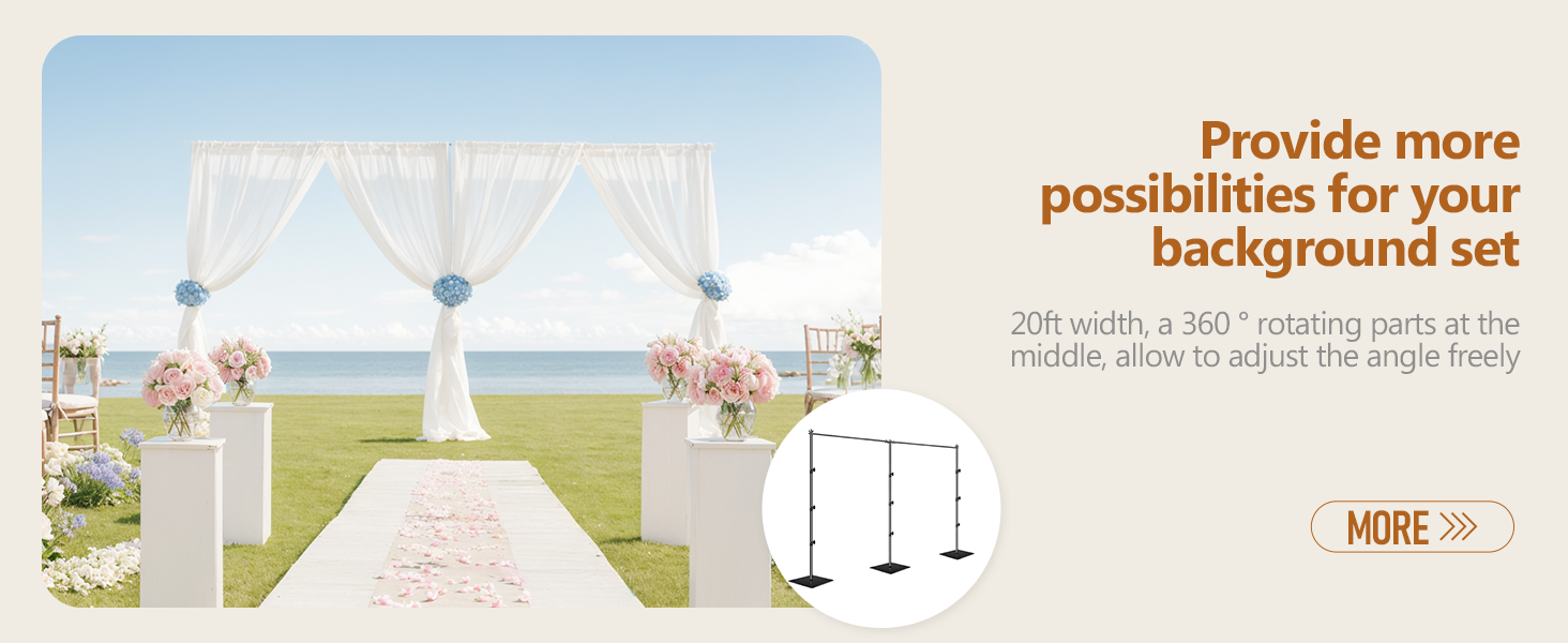 more backdrop for your choose