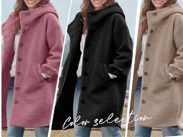 Amazon.com: chouyatou Women's Winter Single Breasted Long Wool