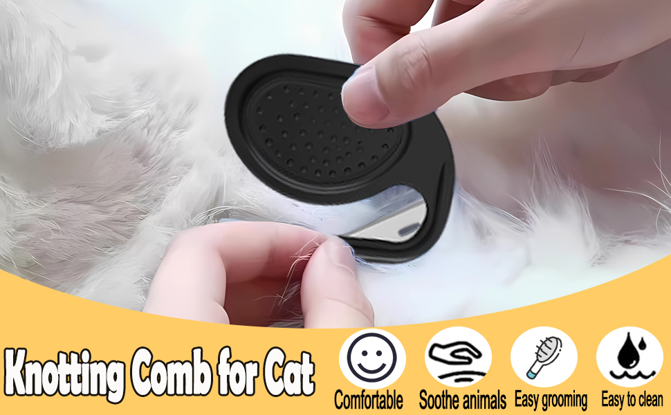 pet knotting comb for cat