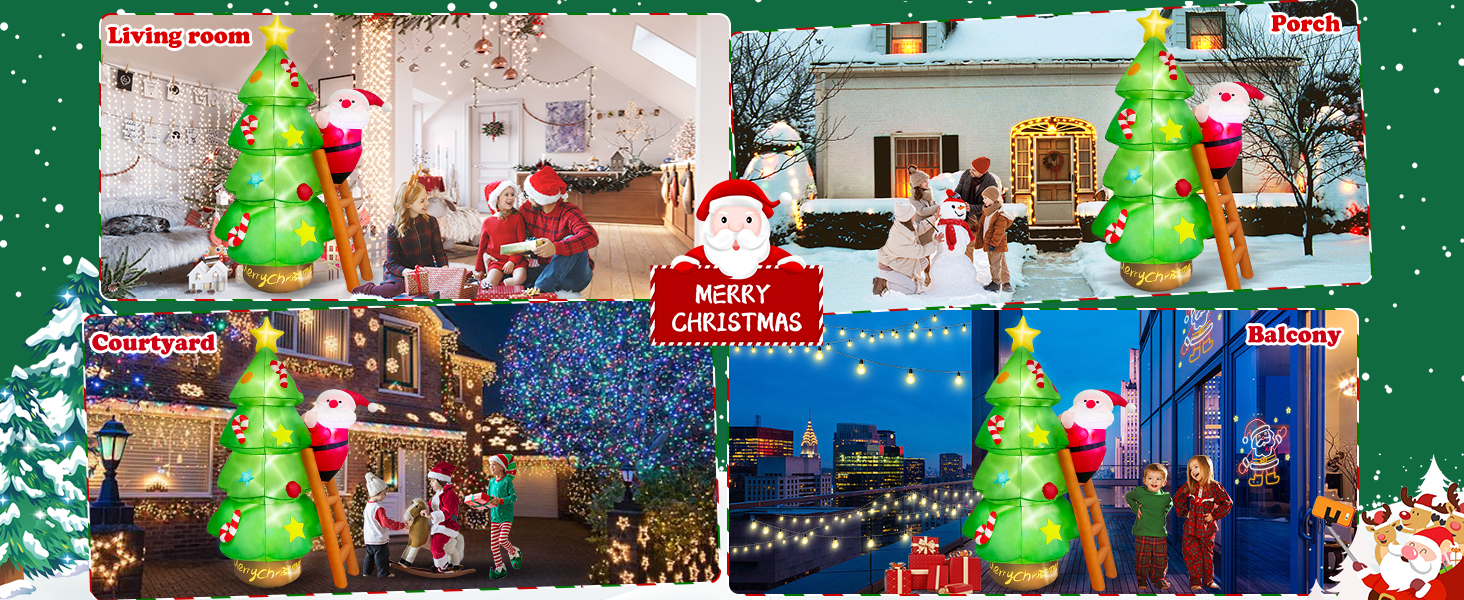 christmas inflatable