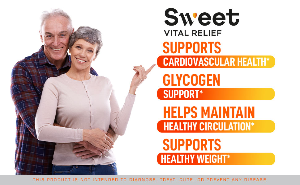 Amazon.com: (2 Pack) Sweet Vital Relief Capsules - Official SweetVital - Sweet Vital Relief Blood Balance Formula