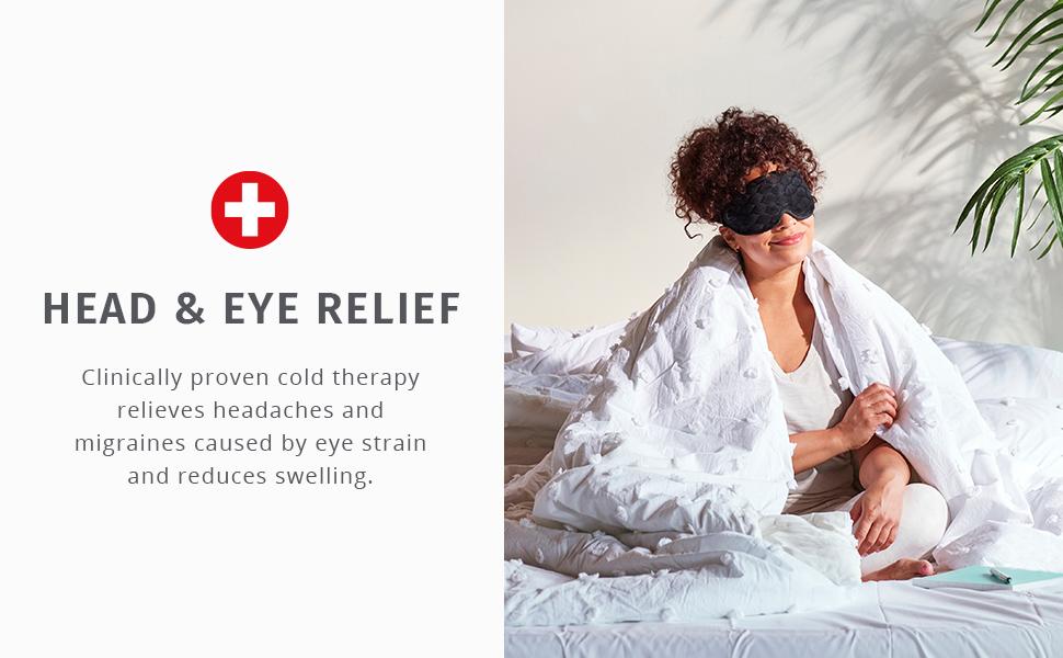 heating pad, sleep mask anxiety relief items, sleeping mask, migraine relief, head massager
