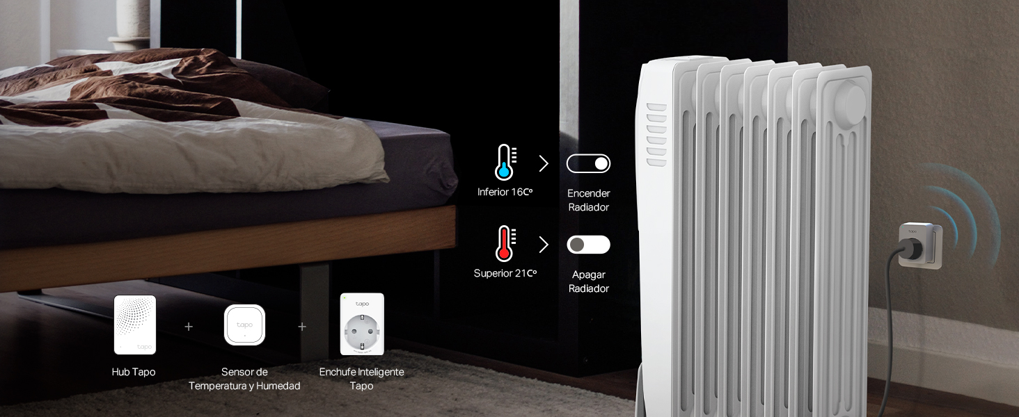 TP-Link Tapo T310 - Sensor de Temperatura y Humedad WiFi Inteligente, Alta Precisión, Control a Distancia, Bateria Larga Duración (Requiere Hub) : Amazon.es: Bricolaje y herramientas