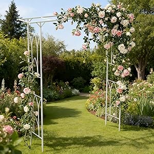 パーゴラ ガーデンアーチ バラ 大型 アイアン DIY キット ぶどう棚 楽天市場】Wisfor パーゴラ ガーデンアーチ バラ 大型 アイアン